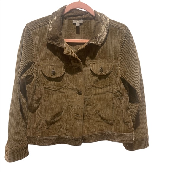 J. Jill Jackets & Blazers - J JILL Chunky Corduroy Jacket